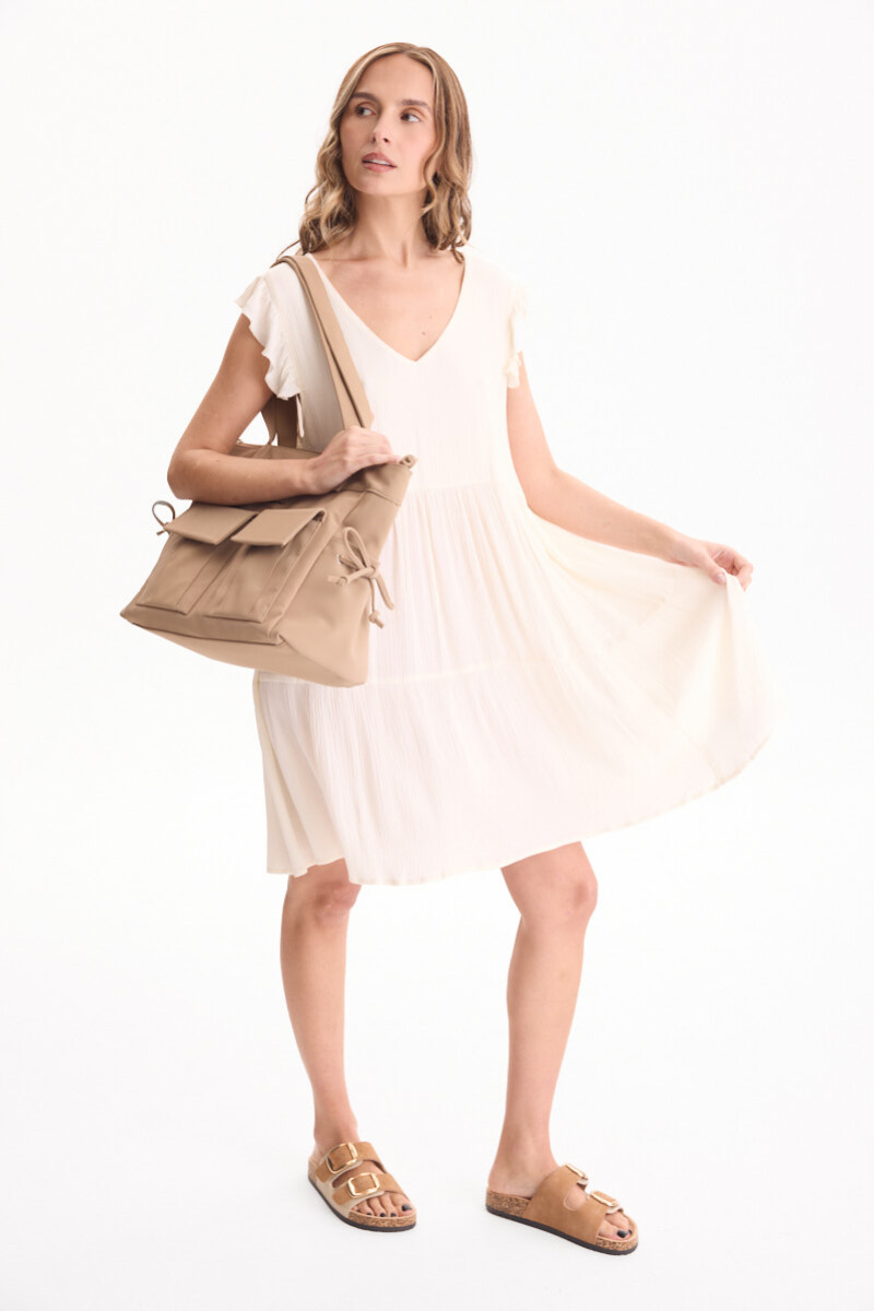 Vestido Vienna Crudo