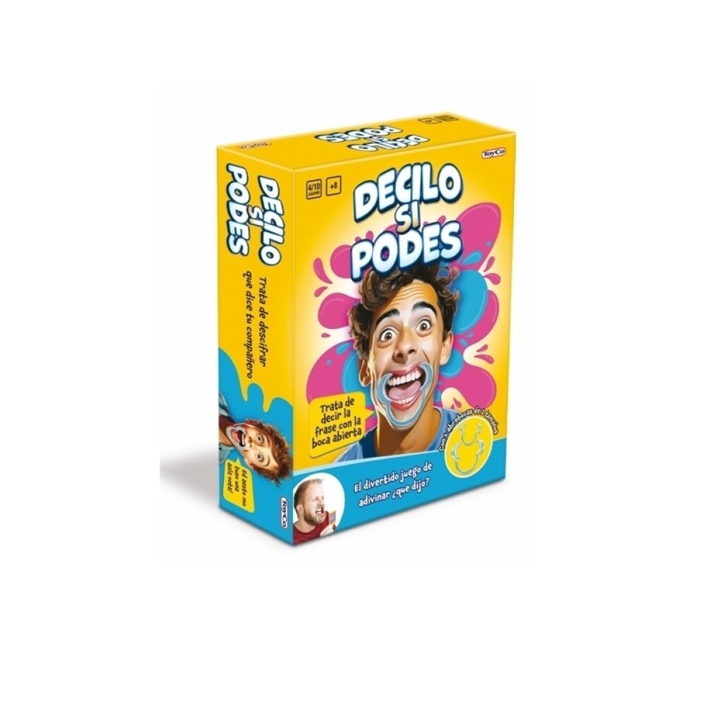 Decilo Si Podes-Toyco TOYCO DECILO SI PODES