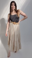 Falda Nataly Beige