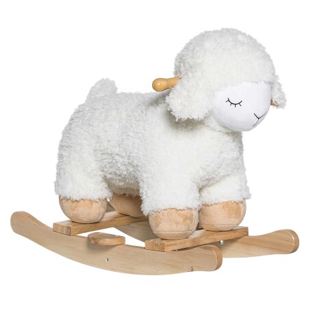 MECEDOR MADERA BLANCO OVEJITA