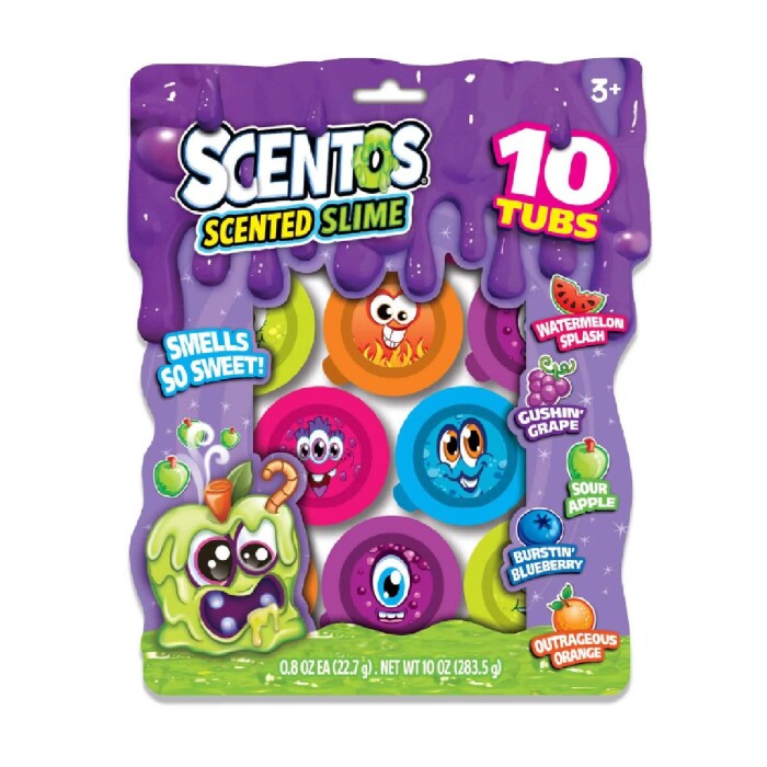 SCENTOS SLIMES MINI X 10 única