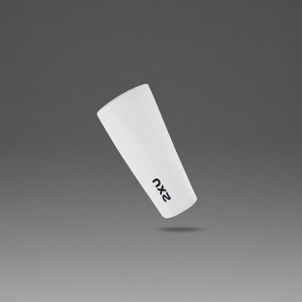Light Speed Aero Calf Guards White/black