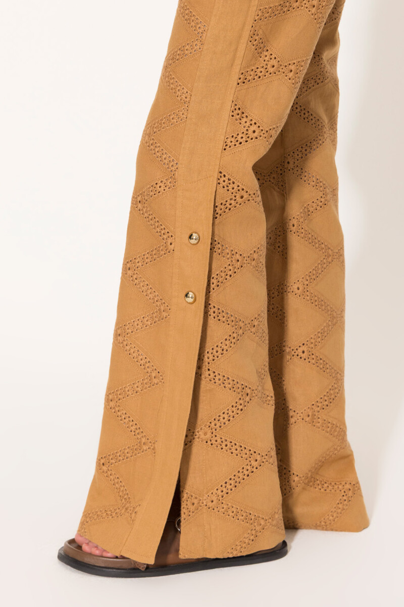 PANTALON GATSBY Camel