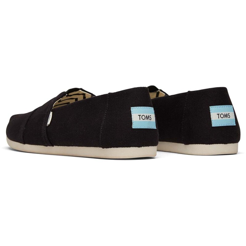 Alpargatas Blk Rec Cttn Can Mn Alpr Esp Hombre Black