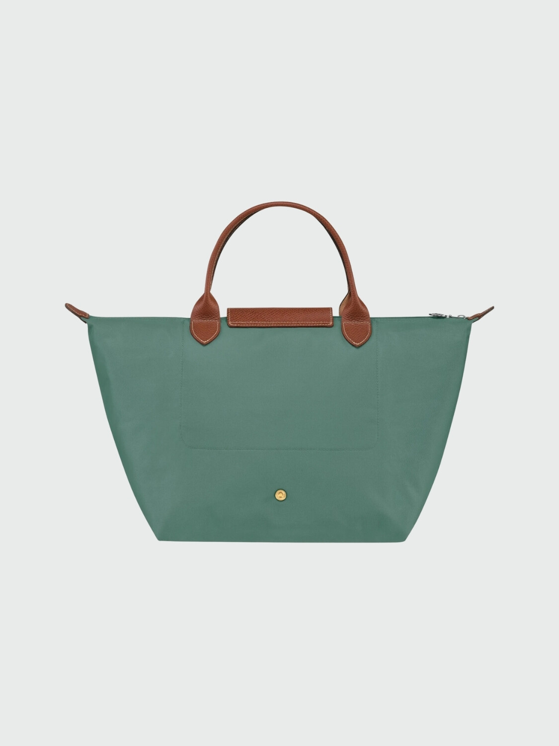 Longchamp - Le Pliage Original Bolso con Asa Superior S Verde