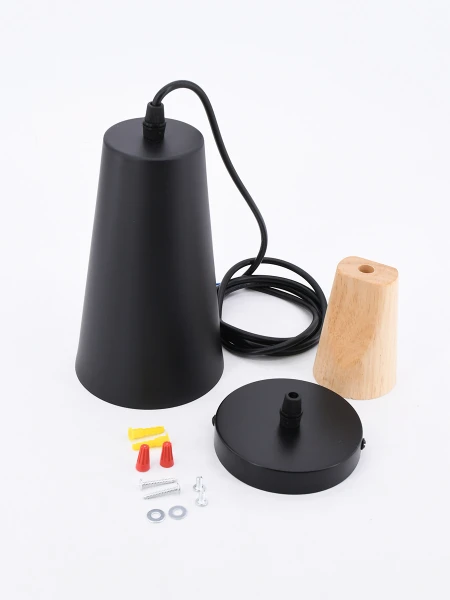 LAMPARA NORDICA AKE NEGRO