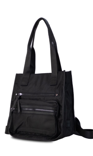 MOCHILA CARTERA CRETA NEGRO