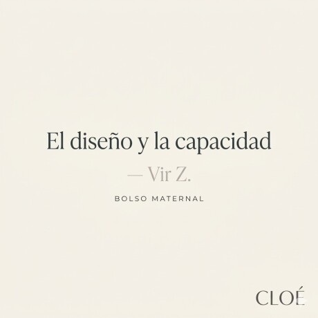 Bolso Maternal Bronce