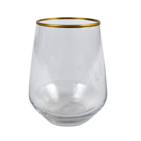 Vaso de vidrio 425cc Herevin Gold Vaso de vidrio 425cc Herevin Gold
