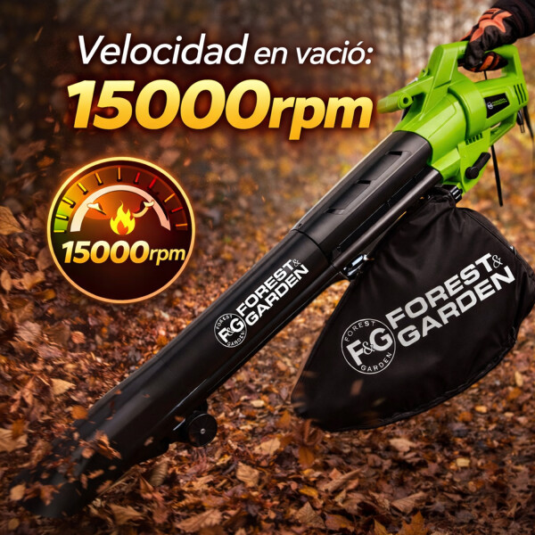 Soploador Aspirador Eléctrico 2600w Forest Garden Mo 758/20 SOPLOASPIRADOR FORST&GARDEN SA638/220