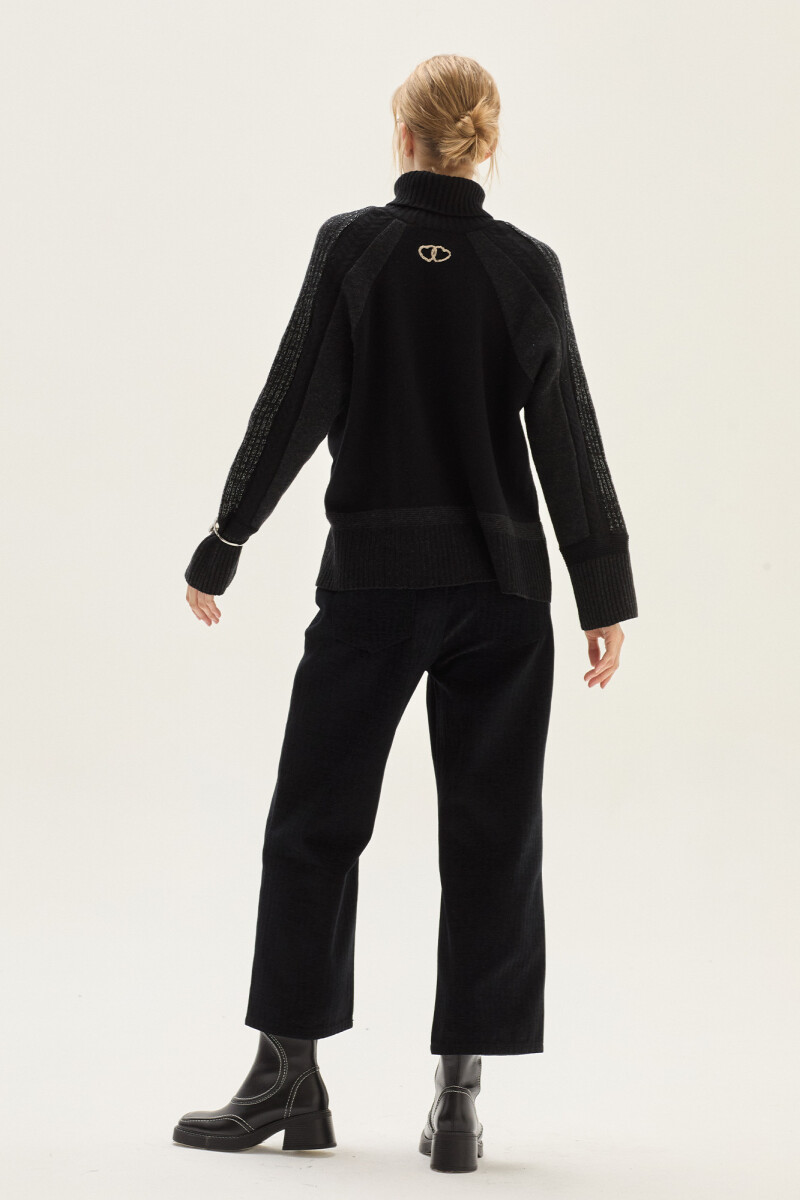 Polera Rosehill Negro