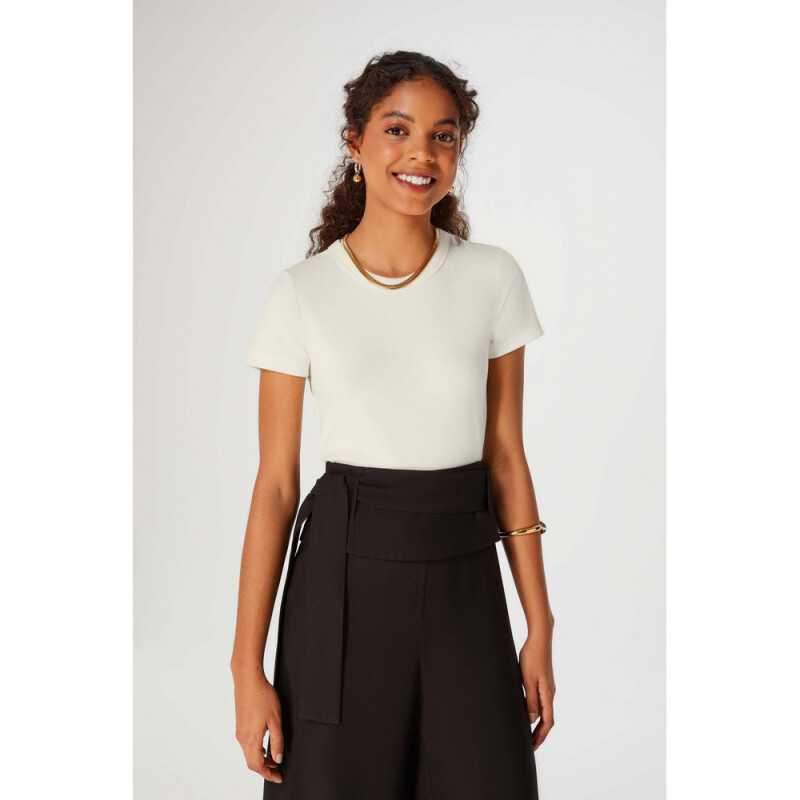 BLUSA MM FEM BEGE MESCLA