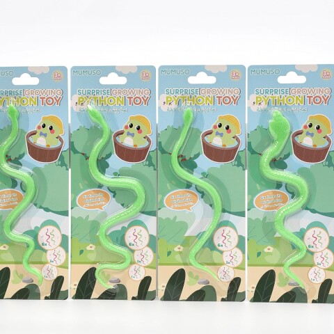 JUGUETE DE PITÓN SORPRESA EN CRECIMIENTO JUGUETE DE PITÓN SORPRESA EN CRECIMIENTO