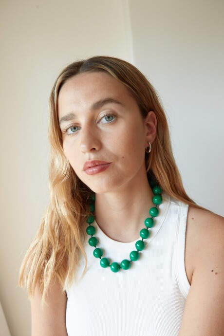 COLLAR VILMA VERDE