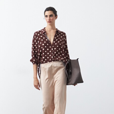 CAMISA RIZE Chocolate