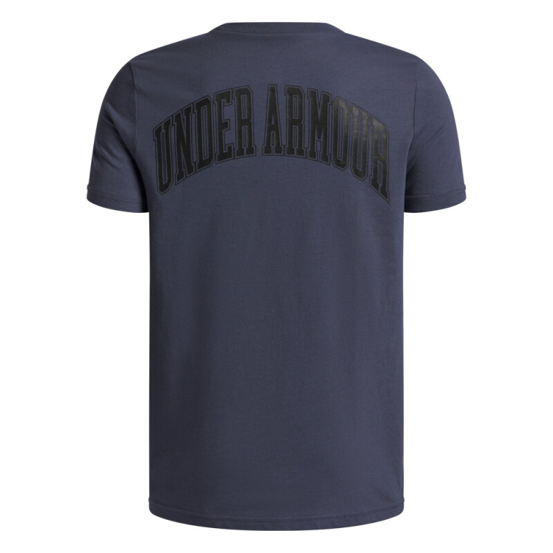 UA COLLEGE CREST LOGO SS-GRY GRY-044