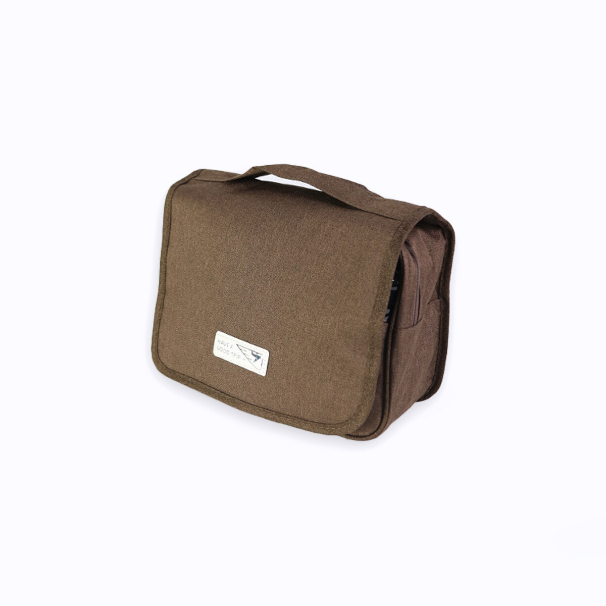 NECESER MARRON P/VIAJE 24X10X18CM 