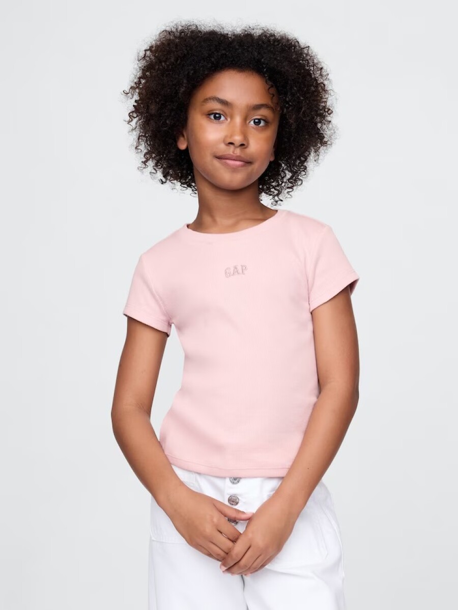 Remera Logo Ribbed Niña - Primitive 