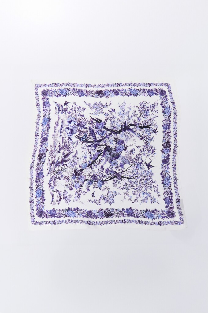 FOULARD PARAISO AZUL