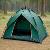 Carpa Automática Autoarmable Capacidad 3 a 4 Personas VERDE