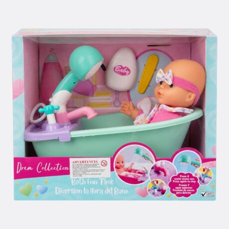 Juego Bebé Con Bañera Y Accesorios Juego Bebé Con Bañera Y Accesorios