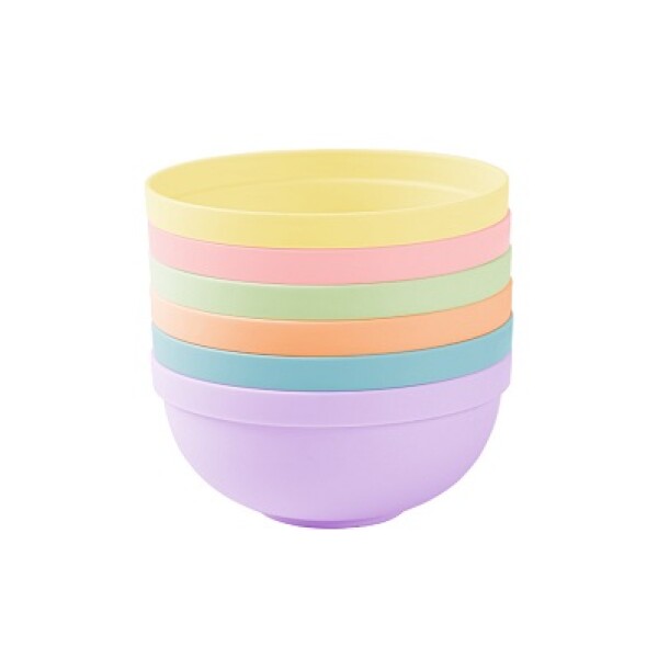 Bowl color pastel 6pcs Bowl color pastel 6pcs