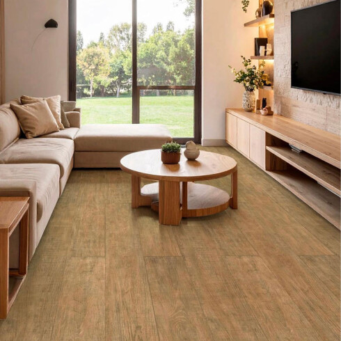 Ceramica Maderado Rectificado Mate 20X120 Piso GAMAS DE MARRON