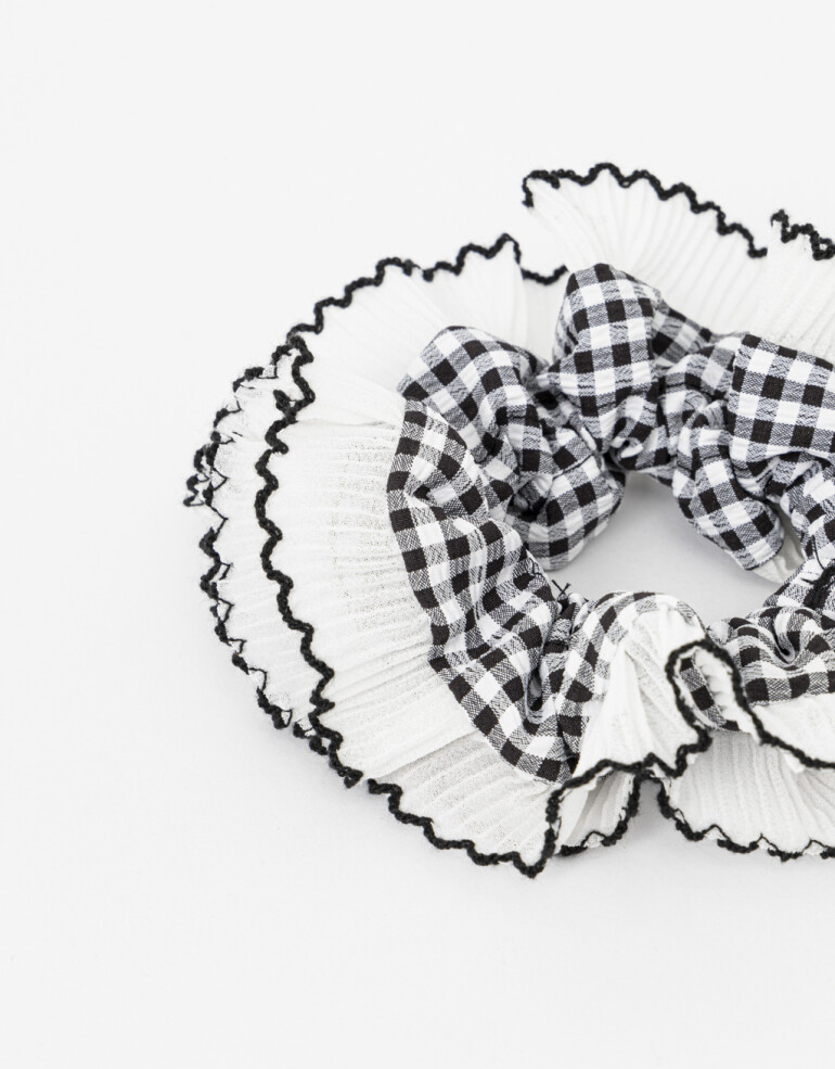 Skunzies Estampados Skunzie Cuadrillé Broderie - Negro