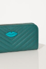 MAXI BILLETERA LIPSTICK Verde Seco