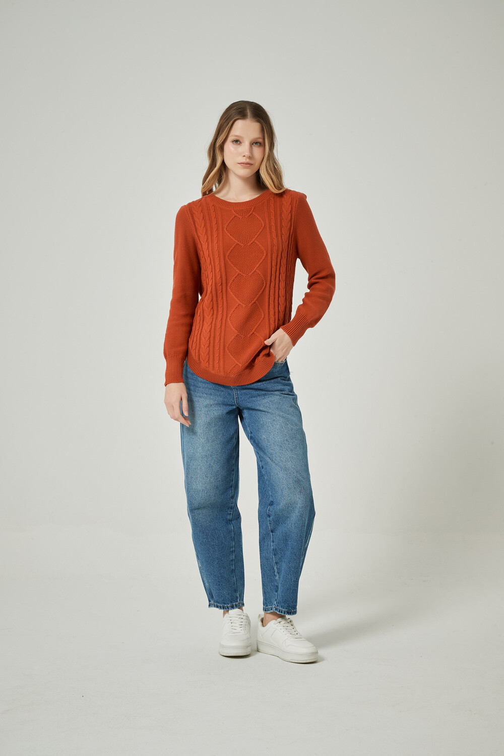 Sweater Aspasia Terracota