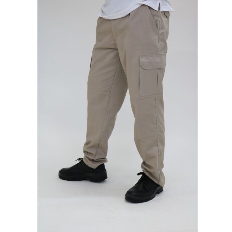 Pantalón Cargo Premium Beige