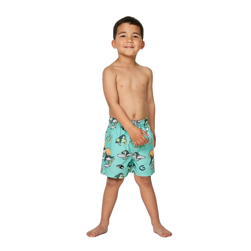 Short Rip Curl Paddle Out Niño - Celeste Short Rip Curl Paddle Out Niño - Celeste