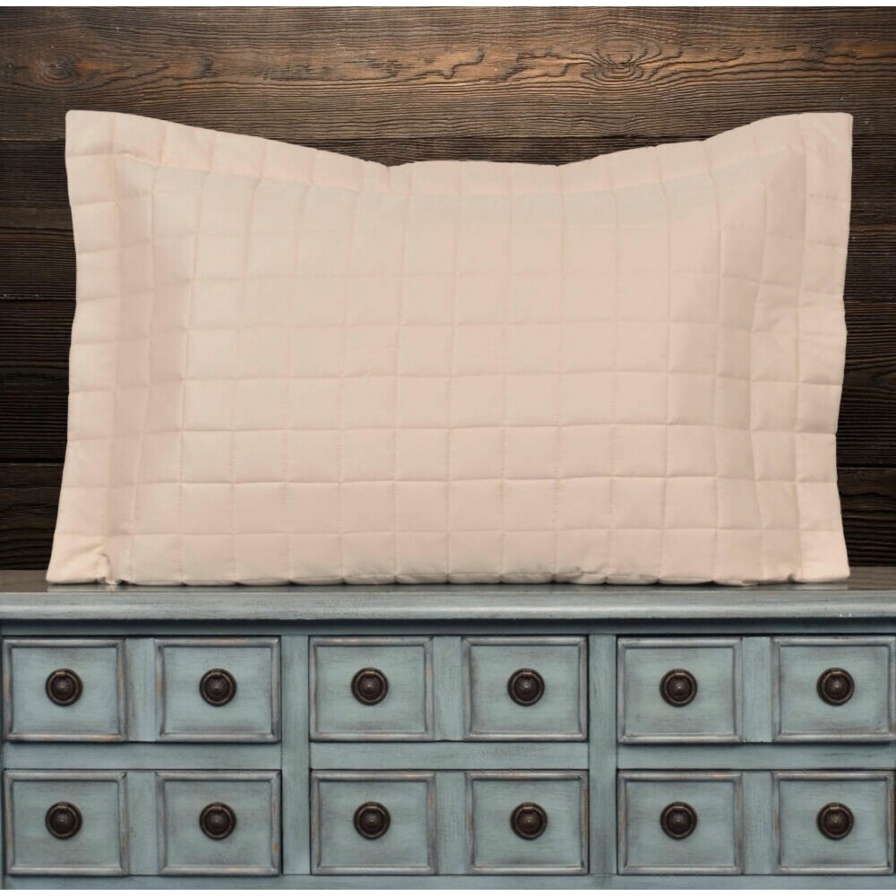 Acolchado mas Fundas Queen - Finezza 400 hilos Beige