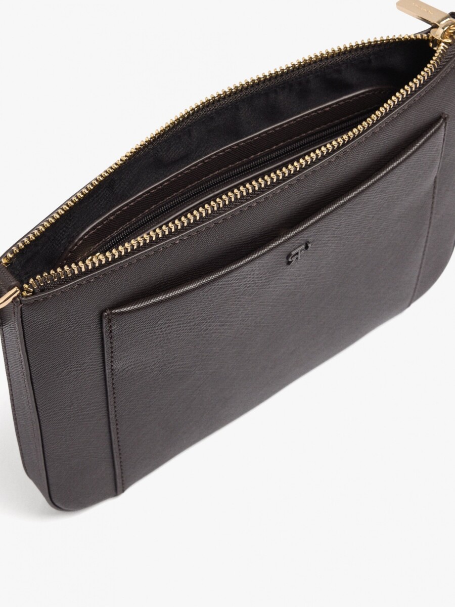 Bolso Bandolera Básico marron