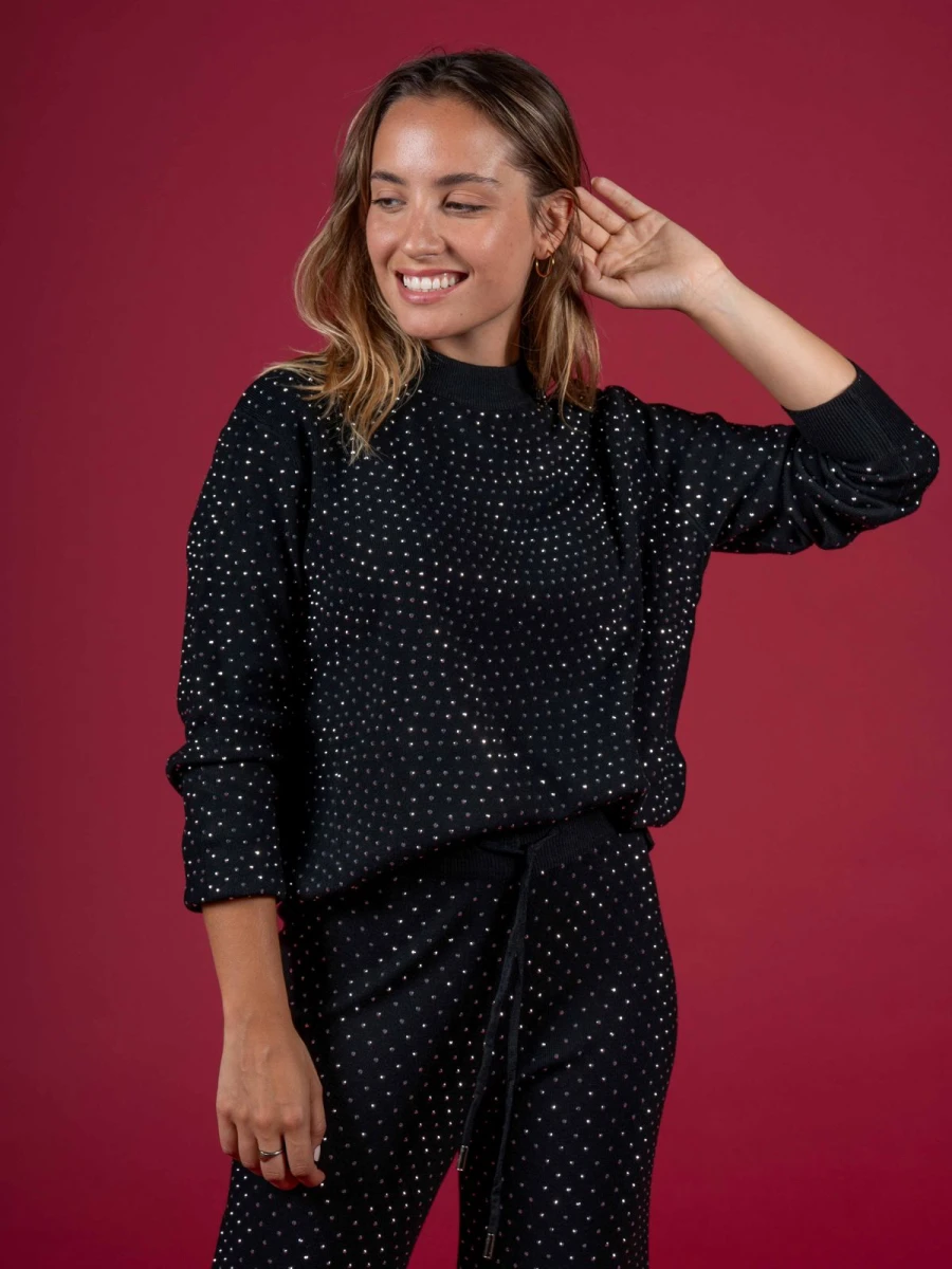 Sweater Moa - Negro 