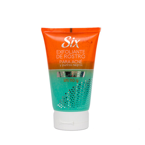 Exfoliante para rostro Six Para acné y puntos negros