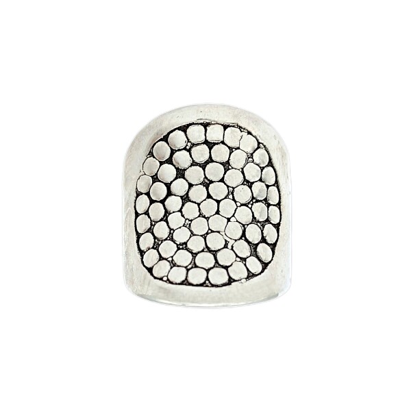Anillo Puntos-Plata 925 Inflada-Sin Piedra-AN3121 sinpiedra