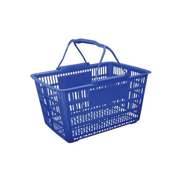 CANASTO SUPERMERCADO 43X31X24 CM. AZUL AZUL