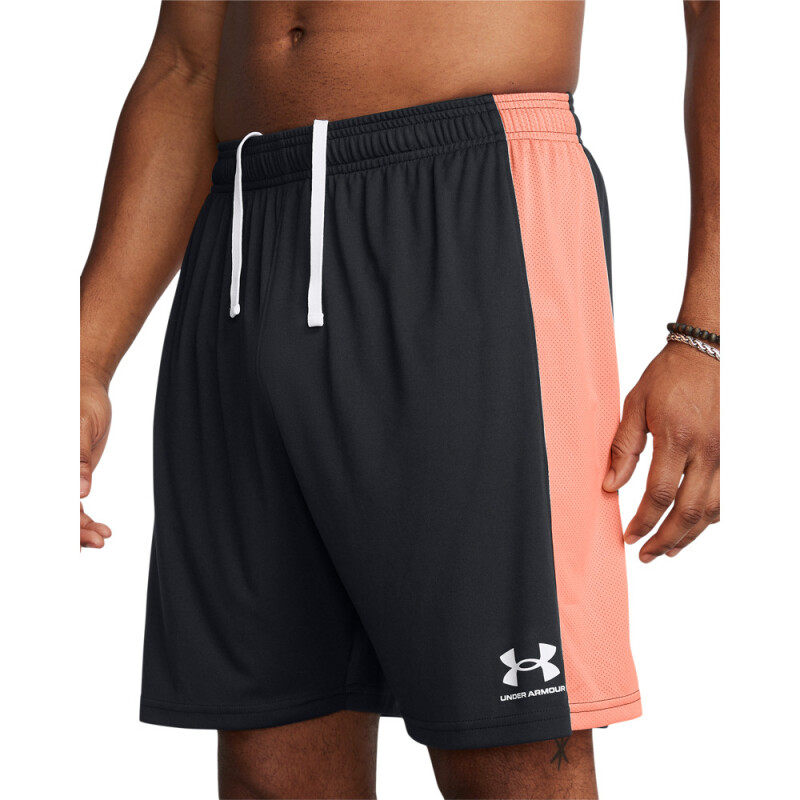UA M's Ch. Knit Short-BLU BLK-005