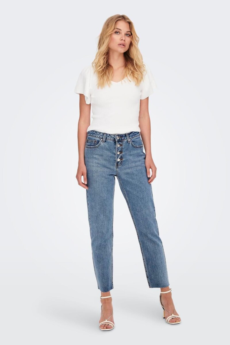 Jeans Emily Straight Light Blue Denim