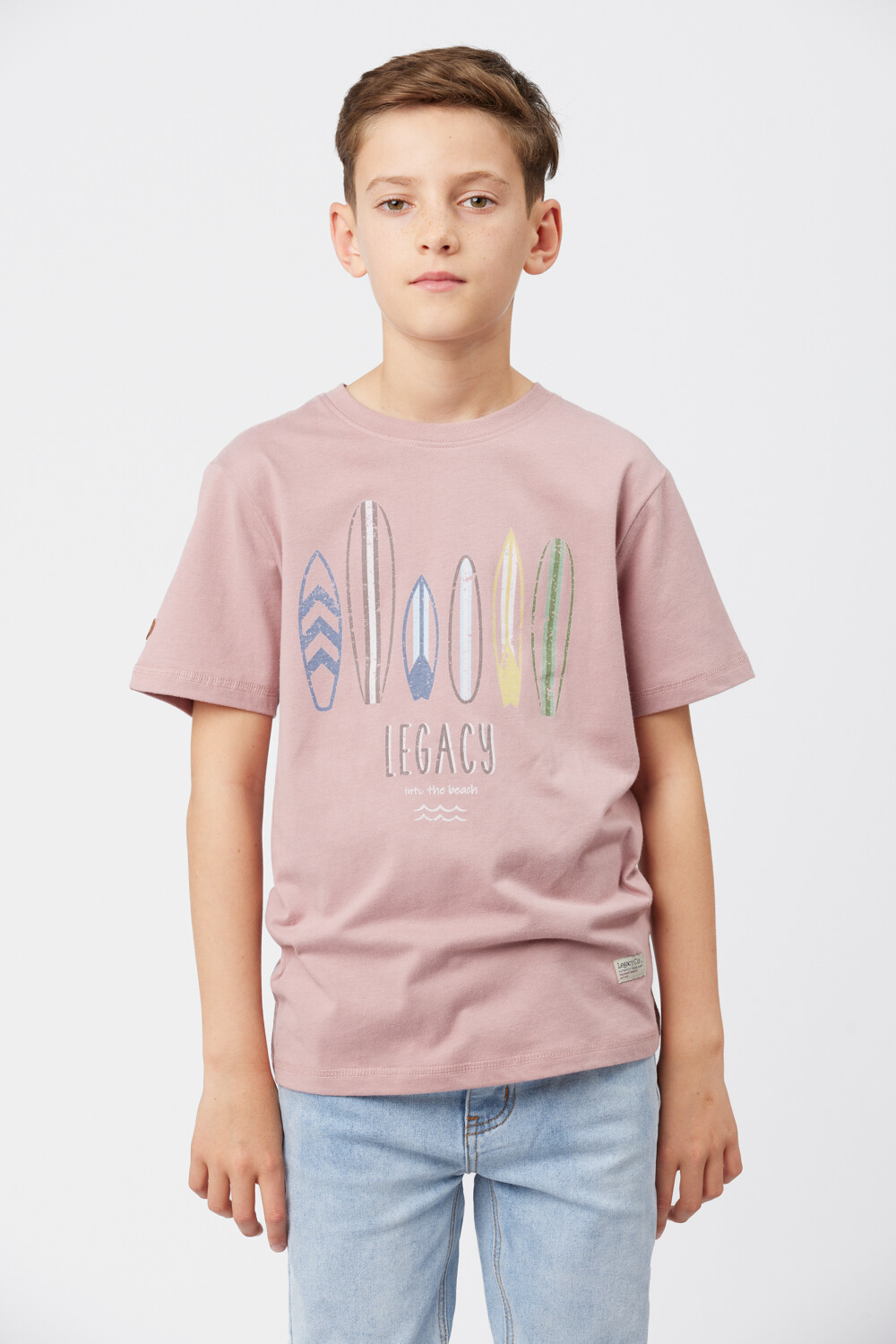 REMERA ESTAMPADA Rosado