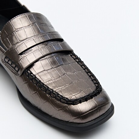MOCASIN FAZERA Plateado