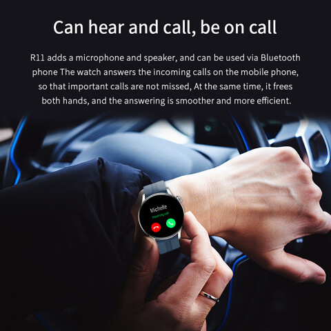 Reloj Smartwatch Hyundai P280 Negro Unica
