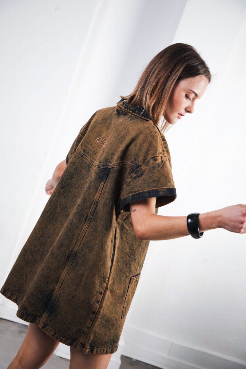 Vestido Paraíso Marrón