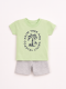 CONJUNTO REMERA + SHORT GUIU VERDE
