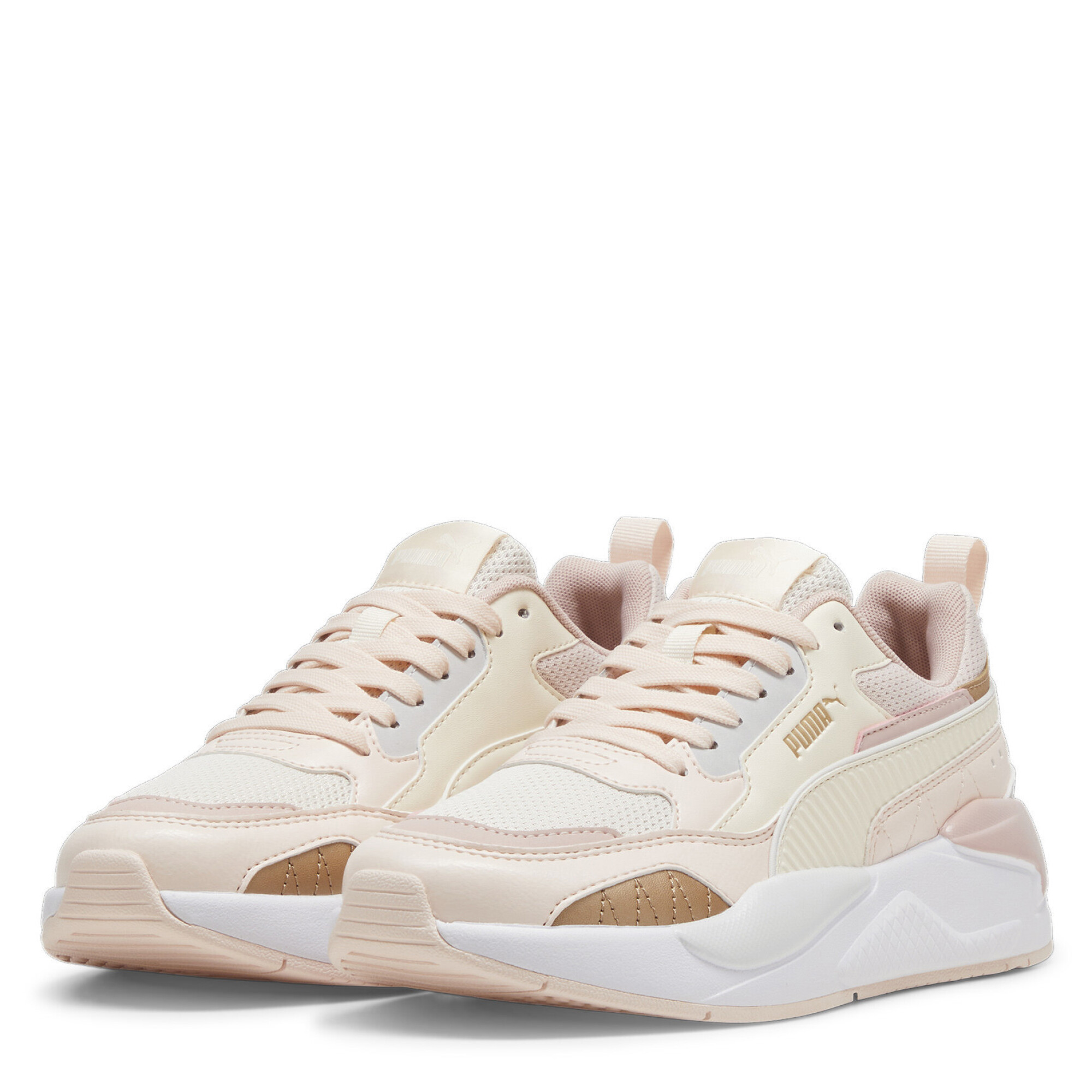 Championes de Mujer Puma X Ray 2 Square Rosa Dorado Stadium Sport