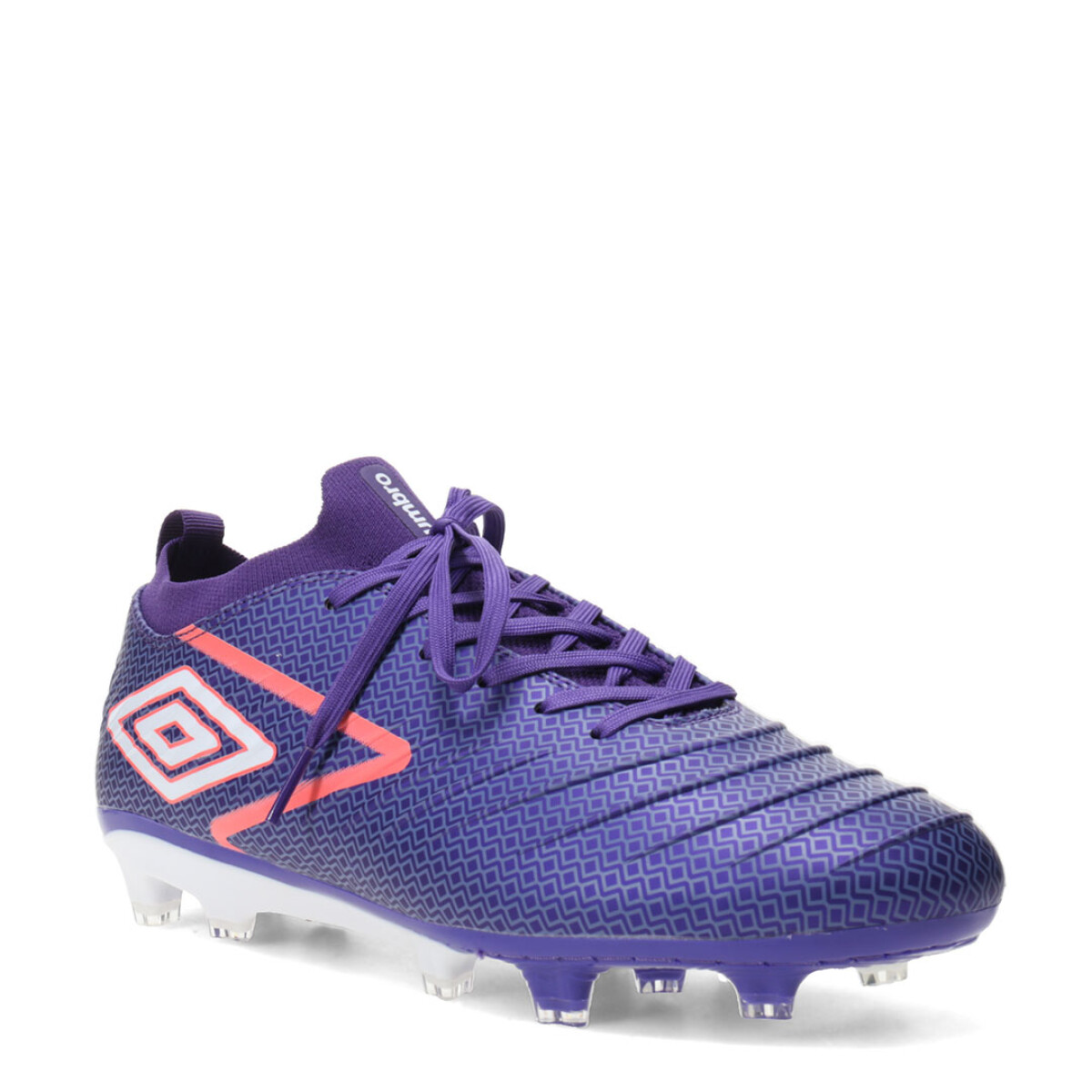 Championes de Hombre Umbro Fútbol Legacy Hg - Violeta - Blanco 