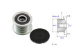 Polea Alternador Marcha Libre Mercedes Benz E 320 Cdi (W211)/E 270 Cdi (W211) 00-07 Polea Alternador Marcha Libre Mercedes Benz E 320 Cdi (W211)/E 270 Cdi (W211) 00-07