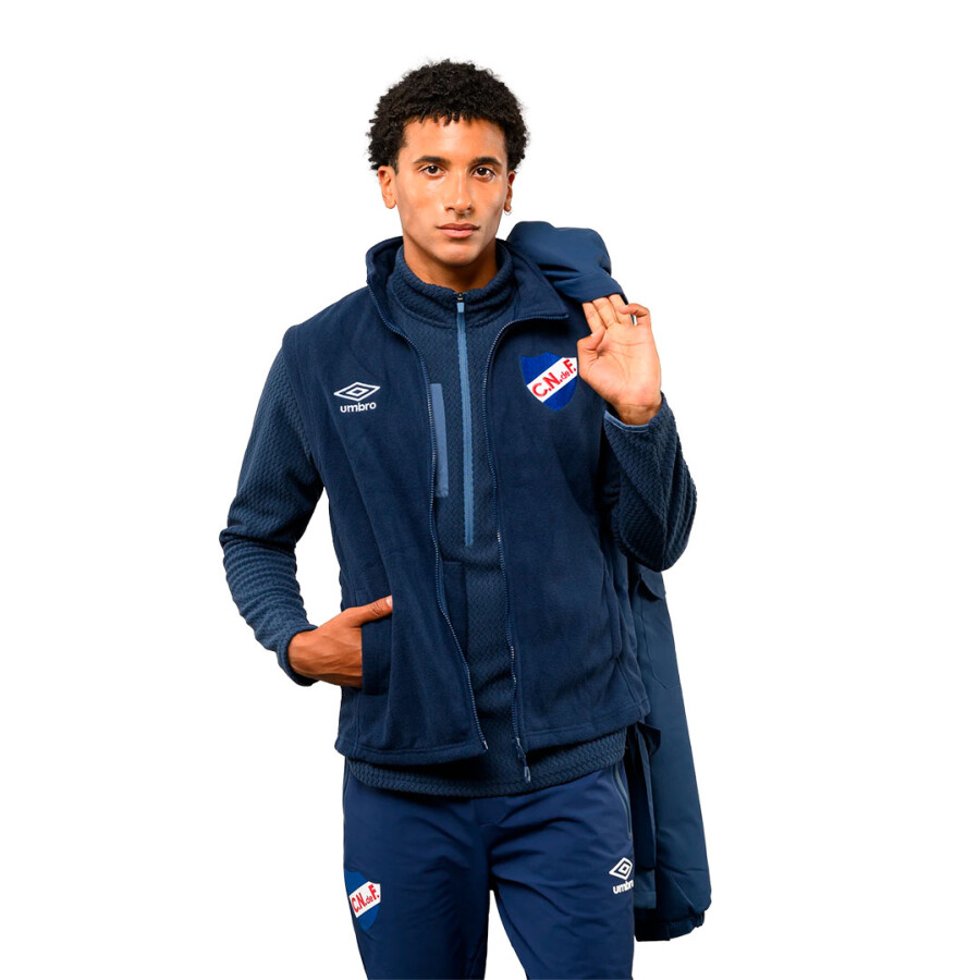 Parka de Hombre Umbro Nacional Track Azul Petroleo