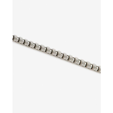 Collar Corto Metal Gold Plateado Rodio